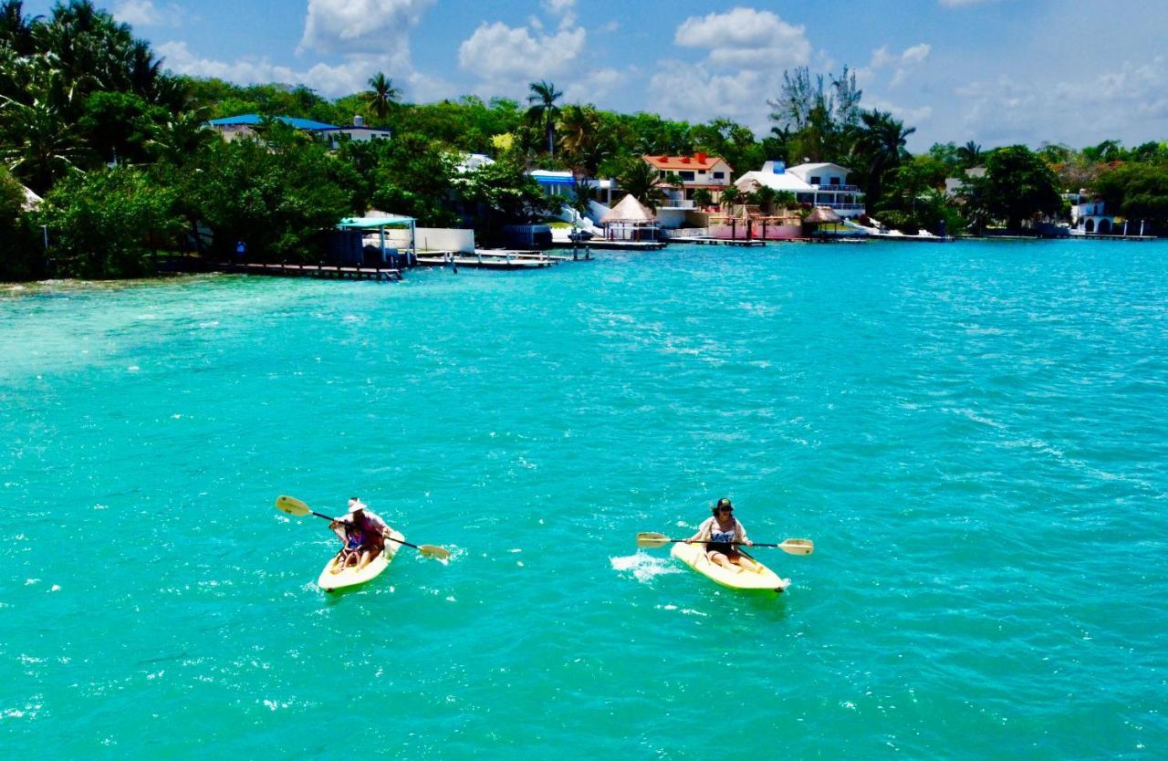 Poza Clara Sanctuary Hotell Bacalar Eksteriør bilde