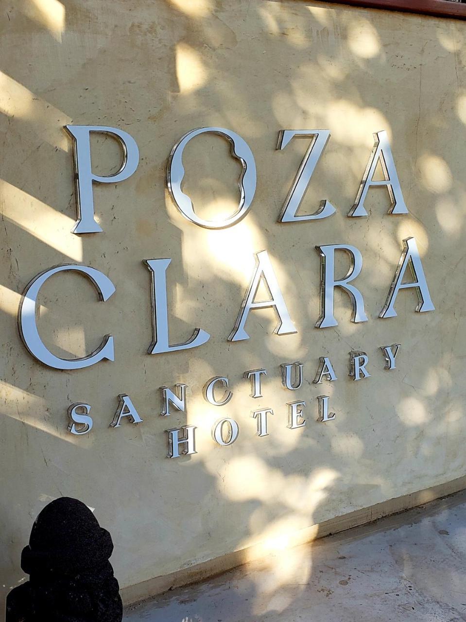Poza Clara Sanctuary Hotell Bacalar Eksteriør bilde
